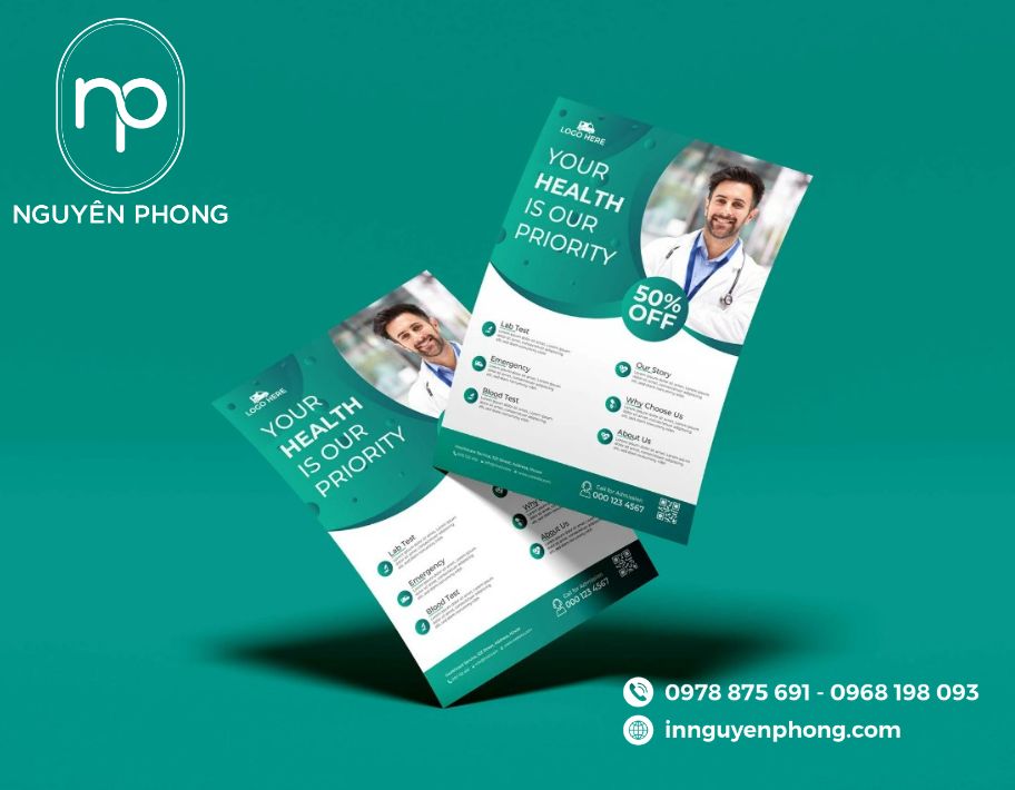 In tờ rơi bảo hiểm xã hội khuyến mại